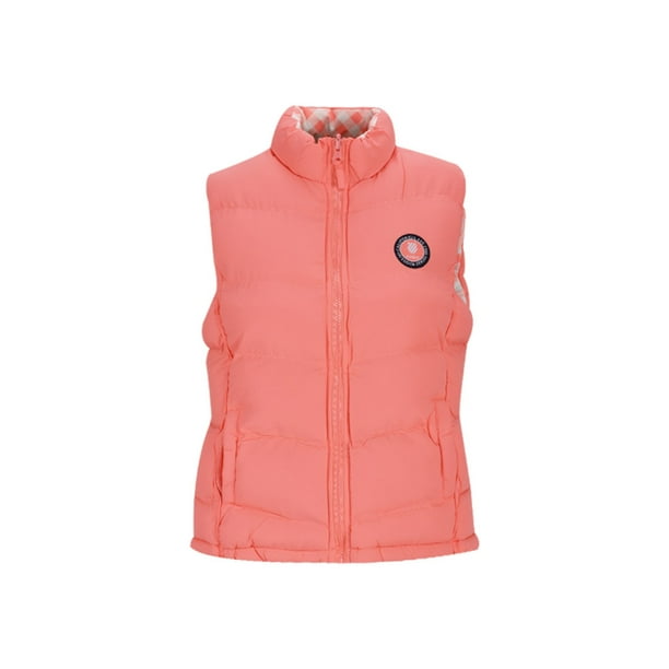 Chaleco Reversible K-swiss Chw27 Color Naranja Mujer