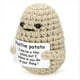 thumbnail image 1 of Mini Positive Potato, Cute Wool Funny Knitted Positive Potato, Positive Gifts Funny Gift Positive Potato A, 1 of 5