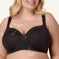 thumbnail image 4 of Sostén Playtex Balconette con Varilla y Cobertura Completa 4802 para Mujer, 4 of 6