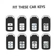 thumbnail image 2 of Car key case key shell set for Honda CR-V ACCORD ODYSSEY CIVIC ect all-inclusive protection keychain Accessories Holder Shell, 2 of 10