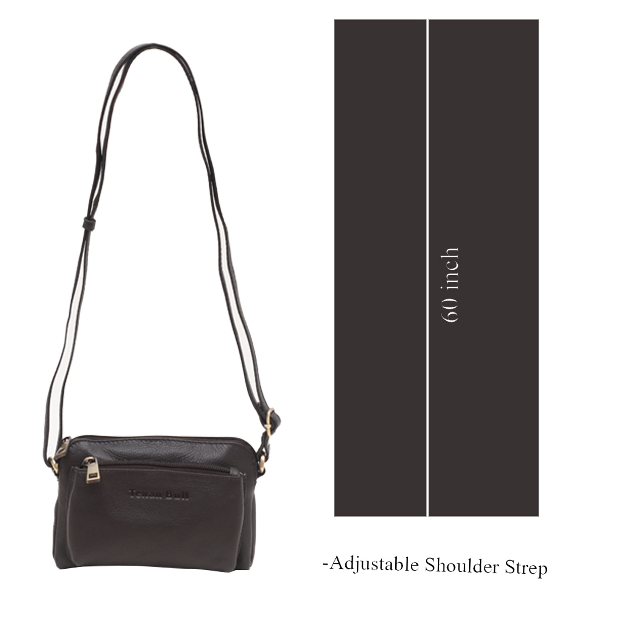 Leather Crossbody Bags For Women-Shoulder Strap Women Purses Travel Handbags