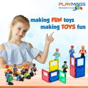 Playmags Magnetic Community Figure, 15 Piece Pack