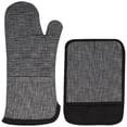 thumbnail image 1 of 1 Set Heat Resistant Glove Placemat Home Mitten Tablemat Kitchen Oven Mat, 1 of 8