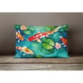 thumbnail image 4 of Koi Fish Throw Pillow 12 in x 16 in, 4 of 4