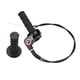 thumbnail image 1 of Cable de acelerador giratorio de acero inoxidable y silicona para ATV de 150 cc a 250 cc, color negro, 1 of 6