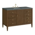 thumbnail image 2 of James Martin Vanities 485-V48-3Pbl Myrrin 48" Single Basin Wood Vanity Set - Mid-Century, 2 of 7