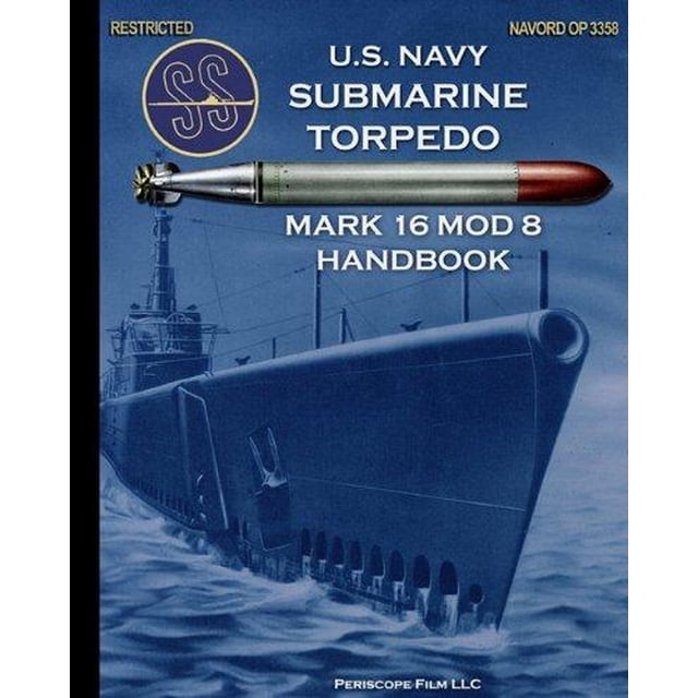 U.S. Navy Carnet sous-Marin Torpille Mark 16 Mod 8