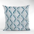 thumbnail image 2 of Plutus Light Blue Diamond Animal Faux Fur Luxury Throw Pillow - Double sided 18" x 18", 2 of 5