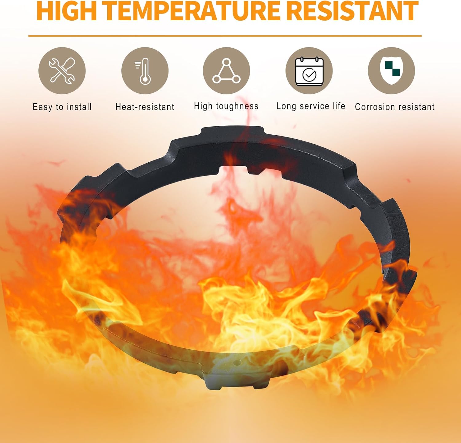 Wok Ring Replacement Parts Wok Ring Gas Stove Cast Iron Wok Grate Burner Wok Support Ring  Range Cooktop Stove Round Wok Stand Holder Grate Rack