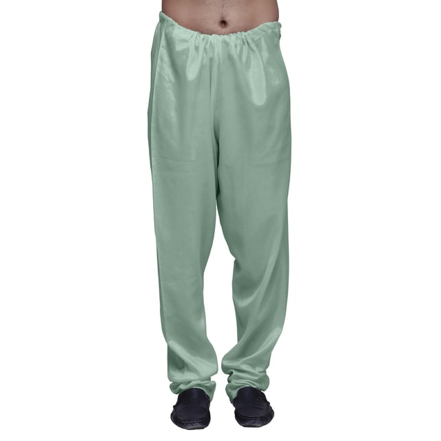 Atasi Santoon Adjustable Solid Readymade Pajama Ethnic Wear Mens Bottom Pant