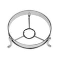 thumbnail image 7 of ChicHomey Large 24cm Round Chafing Dish Stainless Steel Catering Dish Buffet Chafer Silver, 7 of 7
