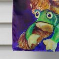 thumbnail image 4 of Carolines Treasures 7342CHF Cocker Spaniel With Frog Flag Canvas House Size, 4 of 4