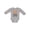 AC-Heather Grey, variant on Aunt and Uncle Love Me Niece Bear Boys or Girls Long Sleeve Baby Bodysuit