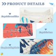 thumbnail image 2 of FORMRS Boys Rash Guard Short Sleeves Swim Shirt Quick Dry UPF 50+ Sun Protection, Sizes 3-12T, Yellow Sardines Pattern, 2 of 6
