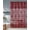 Burgundy, variant on 72 Inch Purple Gothic Vintage Shower Curtain with White Valance. SH Purple 72