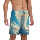thumbnail image 2 of Fotbe Sunshine Cute Winged Cat Pantalones Cortos de Pijama para Hombre, Ropa de Dormir, Pantalones de Pijama Cortos para Hombre-X-Large, 2 of 6