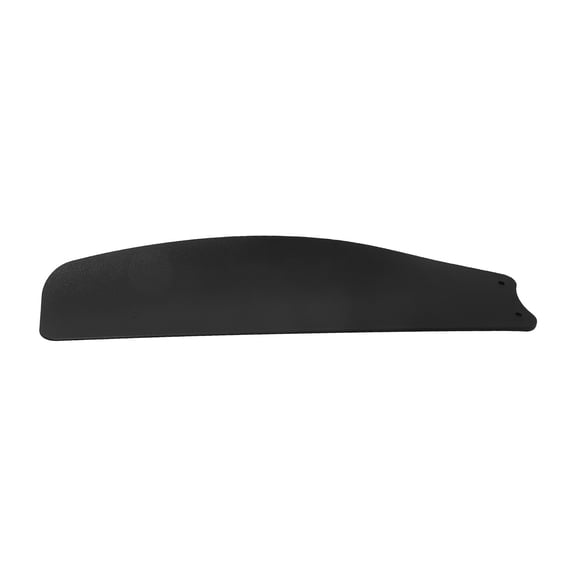 OUNONA Modern Black Ceiling Fan Blades, Quiet and Efficient Plastic Design with Sleek Aesthetic Appeal for Home