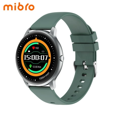 Global Version Mibro Air Smart Watch XPAW001 Fitness Watch with 12 Sports Modes/24h Bio Heart Rate /Sleep Analysis/IP68 Waterproof Bluetooth5.0 Smartwatch Sports Activity Smart Bracelet for Men W
