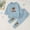 Blue, variant on Easter Outfit Toddler Boy Crewneck Long Sleeve Funny Bunny Letter Embroier Sweatshirt and Pants 2PC Outfit Sets Baby Bunny Outfit for Toddler Boys 12-18 Months