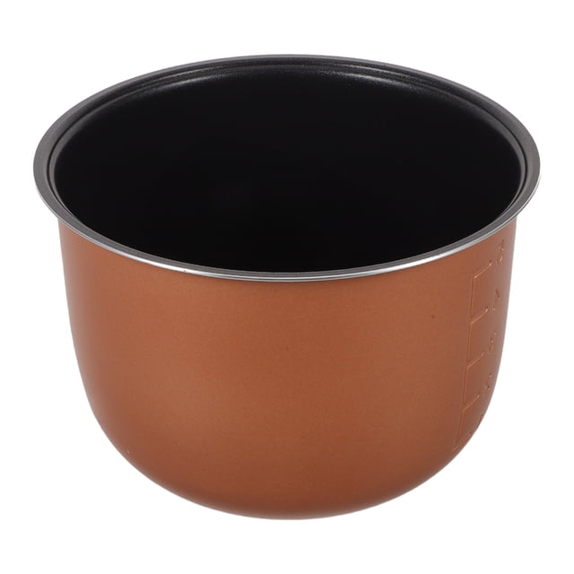 GOOHOCHY Recipiente interior para olla arrocera: Revestimiento de repuesto para olla de cocción de 1,6 L, accesorios de repuesto antiadherentes para cocina doméstica.