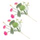 thumbnail image 5 of unbranded 2Ud Adorno Flor Artificial Lotus Rosado Ideal Para De Hogar O Negocios, 5 of 8
