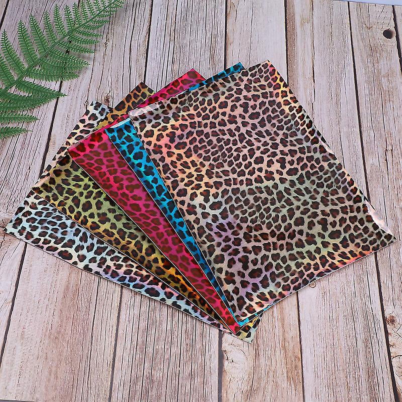 5pcs Synthetic Leather Sheet