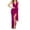 Hot Pink, variant on Dresses for Women Velvet Sleeveless Backless Slit Bodycon Maxi Dress Wedding Guest Evening Party Long Dress