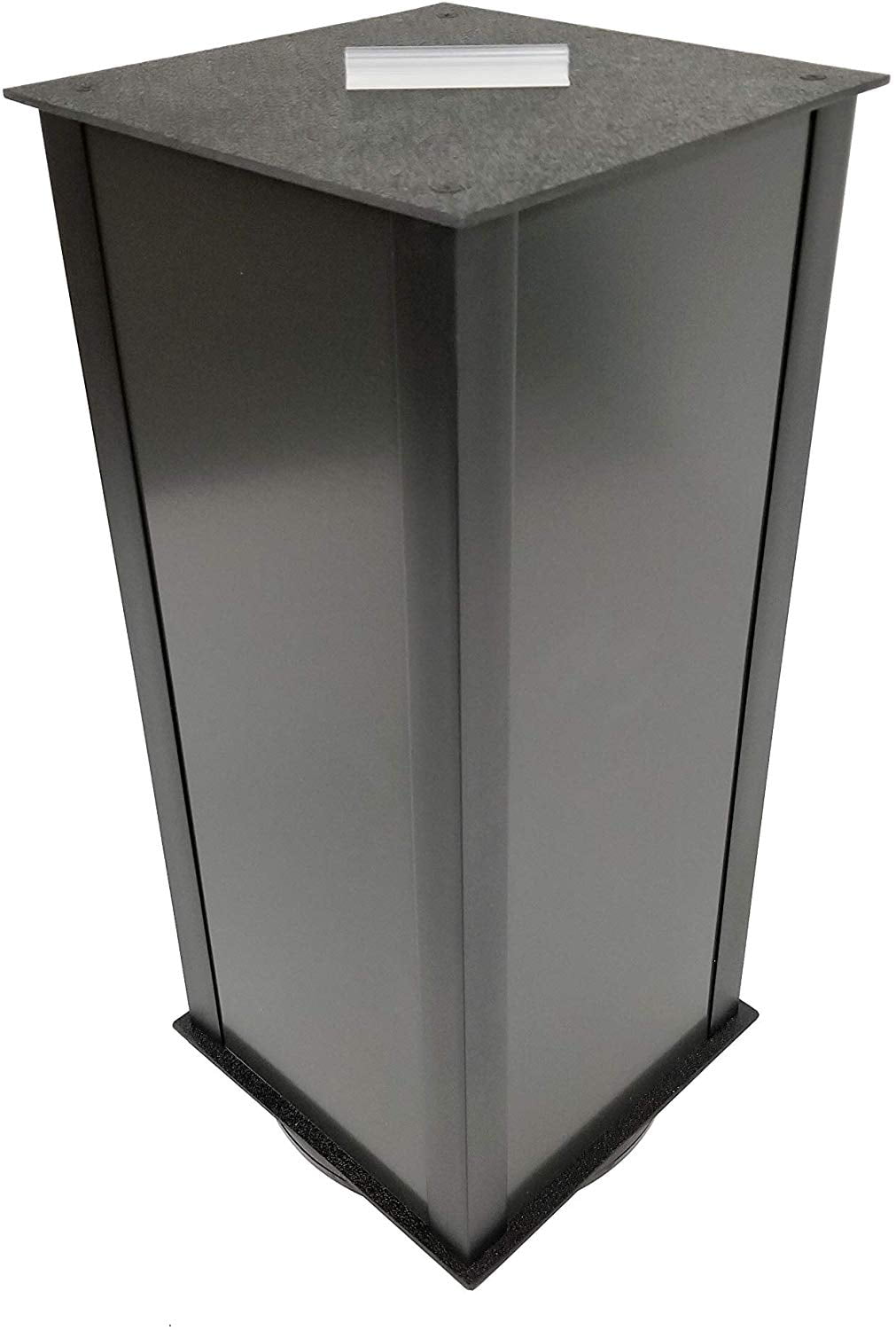 All Black 4Sided Revolving Countertop Display (19 x 8 1/2