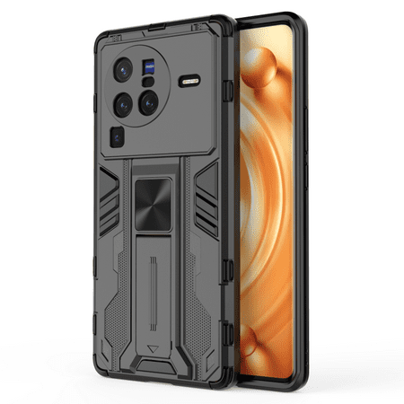 VIVO X80 PRO 5G TPU + PC anti-shock, anti-reflective, anti-fingerprint, anti-scratch, anti-abrasion and stylish transparent honeycomb cooling phone case