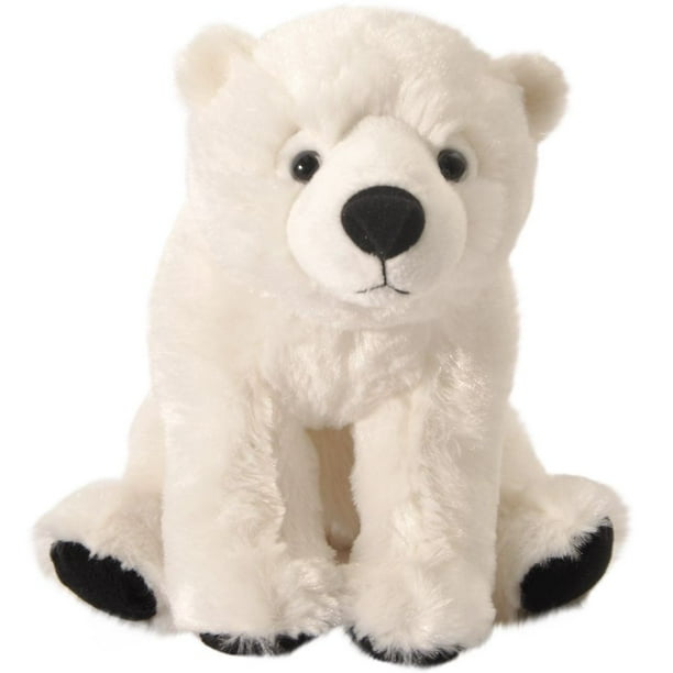 Polar Bear Wild Onez 7 inch Stuffed Animal by The Petting Zoo (415214