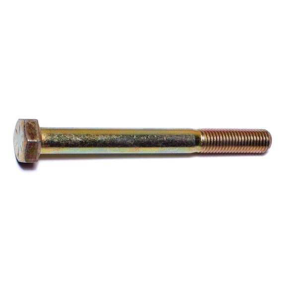 5/16"-24 x 3" Zinc Plated Grade 8 Steel Fine Thread Hex Cap Screws HCS8-133