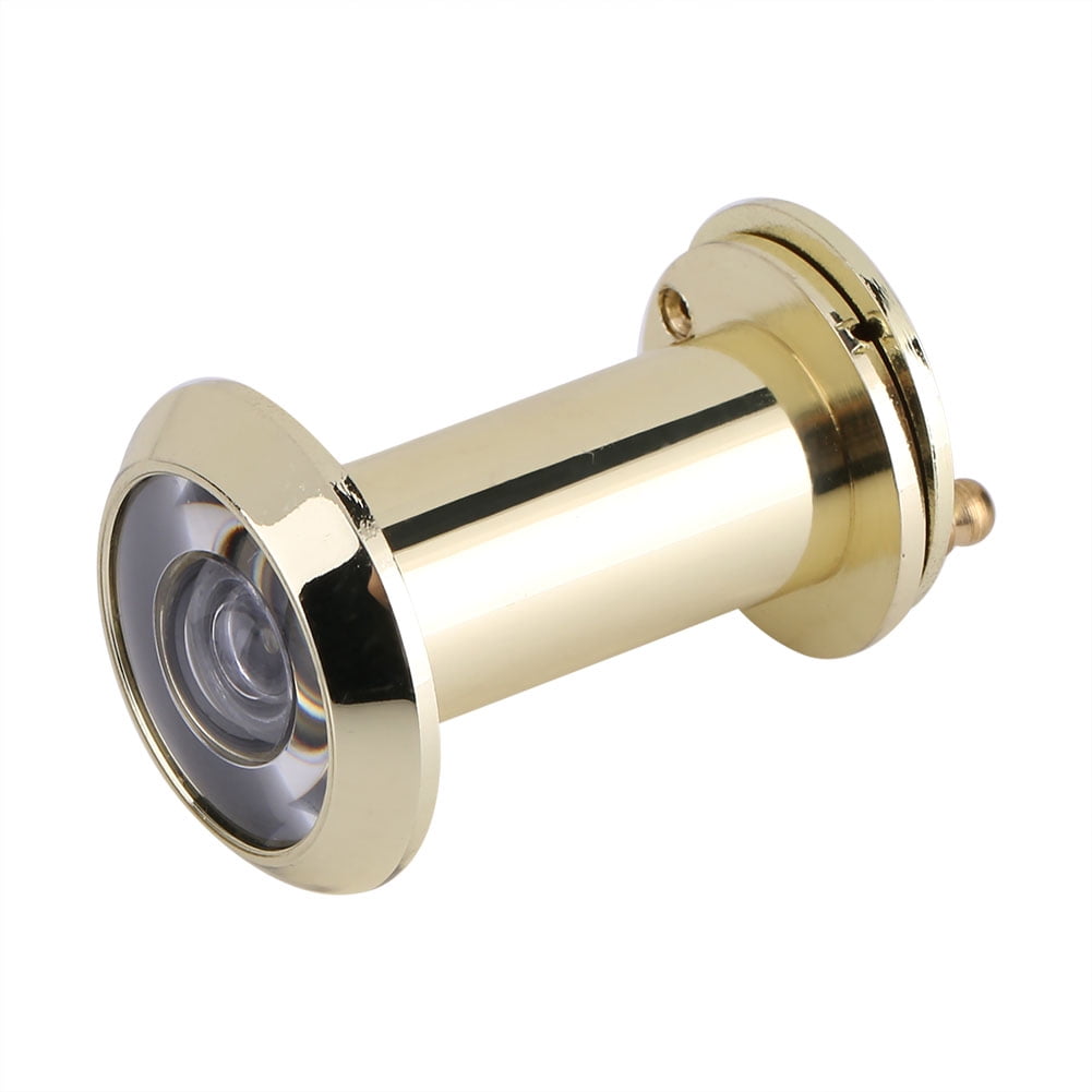 NOS Solid Brass Door Peephole Wide Angle 160 degree Door Viewer MAG security 