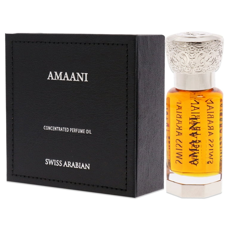 Swiss Arabian Amaani Perfume Oil (Unisex) By Swiss Arabian - 0.4 oz Swiss Arabian Amaani Perfume Oil (Unisex) By Swiss Arabian - 0.4 oz