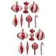 thumbnail image 5 of 14 piezas de adornos navideños colgantes para decoración de árboles de Navidad, colgantes decorativos para fiestas navideñas y festivales., 5 of 9