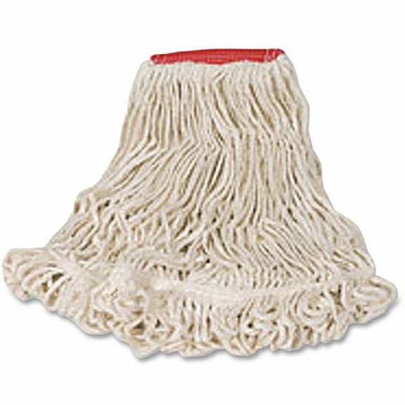 Rubbermaid Commercial Super Stitch Large Blend Mop - Cotton, Synthetic Yarn | Bundle of 2 Each