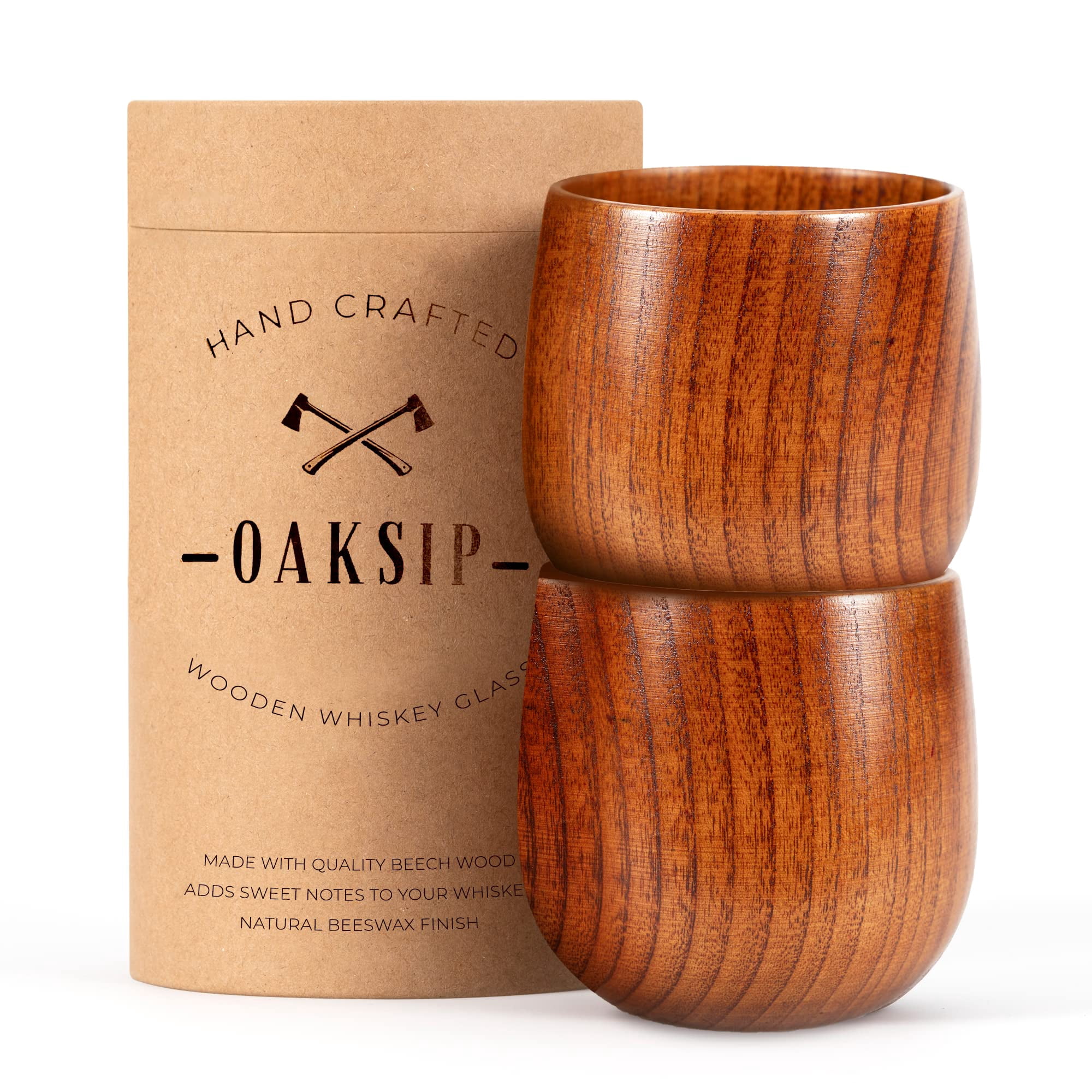 PARACITY Whisky Gläser 2 Stück, Whiskygläser-Set, altodisches Cocktailglas 284 l, Whiskey