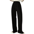 thumbnail image 4 of Women's And Relaxed Solid Color Western Suit Pants For Spring And Autumn Casual Romper Pants for Women Beach Comber Pants Womens Pant Suits Casual plus Size Pants for Women Work Casual Pant Women plus, 4 of 4