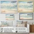 thumbnail image 4 of Designart "Beach Photo Coastal Calm II" Nautical & Beach Floater Framed Canvas Wall Art, 4 of 7