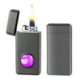 thumbnail image 2 of BAOPAI Premium Metal Voice Activated Kerosene Lighter with Large Capacity Multicolor LED Light and Transparent Tank for Camping Outdoor Use and Business Gifts, 2 of 4