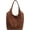 Brown, variant on Bow-Tie Slouchy Hobo Bags Women Crescent Satchels Underarm Shoulder Bag Crossbody Purse Top-Handle Travel Tote Handbag