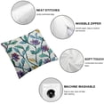 thumbnail image 4 of BANET Square Decorative Throw Pillow Case White, 4 of 5