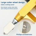 thumbnail image 3 of Glass Opener,Cutter And Tile Cutter Manual Tile Ceramic And Held Tool Tile And Tiles Cutter Heads Tile Tool Tile Opener Ideal Professional Heads Diy And Opener Portable Hand Held And Tool Manual, 3 of 6