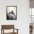 thumbnail image 4 of Nawypu  Sylvie Sea Turtle Framed Canvas Wall Art Natural, Adorable Animal Art for Nursery, 4 of 4