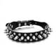 thumbnail image 1 of Collar para perros con remaches antimordeduras, collar para mascotas de tamaño mediano y grande, collar para bulldog francés con cadena feroz, 1 of 6