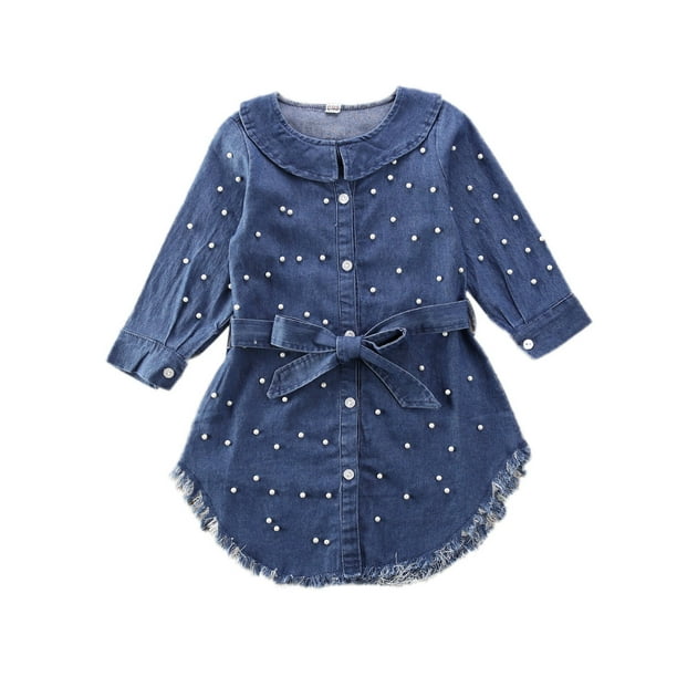 ralph lauren baby denim dress