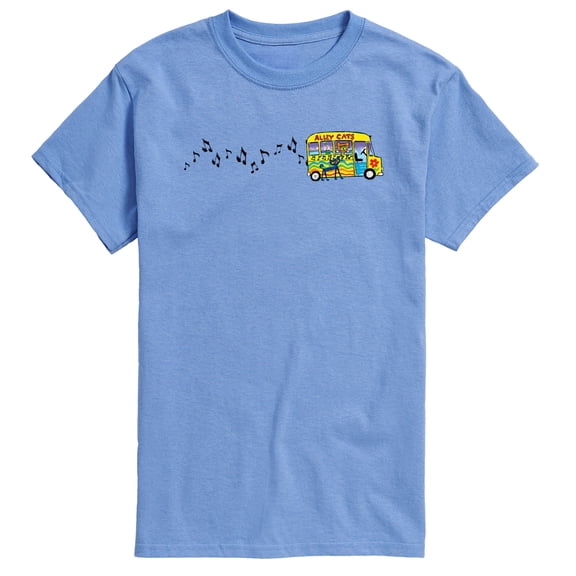 Pete the Cat - Bus - Men's Short Sleeve Graphic T-Shirt