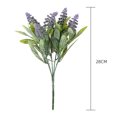 thumbnail image 5 of Artificial Plant Eco-friendly Vivid Faux Silk Flower Outdoor UV Resistant Fake Flower Greenery for Home, 5 of 7