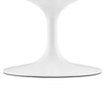 thumbnail image 4 of Coffee Table, Oval, Black White, Artificial Marble, Metal Steel, Modern Contemporary Mid-Century, Living Lounge Cafe Room Hotel Lobby Hospitality, 4 of 6