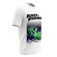 thumbnail image 2 of Playera para Hombre Rapido y Furioso Estampada Manga Corta Blanco Talla CH, 2 of 2