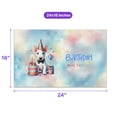 thumbnail image 5 of Happy Birthday Cute Puppy Bull Terrier with Cake Gifts Party Hat Doormat Bully Dog Lovers Gifts Idea Indoor Outdoor Welcome Mat - 00029, 5 of 5